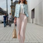 21 Feminine Pale Pink Pants Outfits - Styleohol