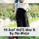 Scarf Outfit Ideas to try this Winter (7) #bohofashionIdeas .