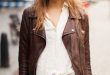 I HAVE MOVED | Fashion, Dark brown leather jacket, Brown leather .
