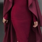 35 Best Burgundy dress outfit images | Burgundy dress outfit .