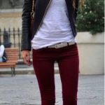 28 Best Burgundy pants outfit images | Burgundy pants, Autumn .