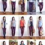 25 Best Burgundy jeans outfit images | Burgundy jeans, Burgundy .
