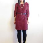 Image result for burgundy lace dress with ankle boots (With images .