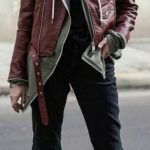102 Best Burgundy leather jacket images | Burgundy leather jacket .