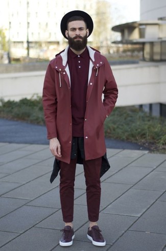 How to Wear a Burgundy Polo For Men (24 looks & outfits) | Men's .