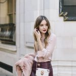 Burgundy + blush. | Style | Fashion, Burgundy outfit, Cloth