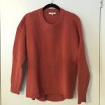 Madewell Sweaters | Burnt Orange Sweater | Poshma