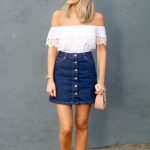 27 Trendy Summer Denim Skirt Outfits That Inspire - Styleohol