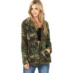 Ambiance Apparel - Ambiance Apparel Women's Cargo Style Camouflage .