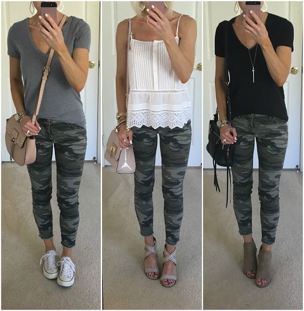Camo Jeans Outfit Ideas in 2020 | Camo jeans outfit, Camo outfits .