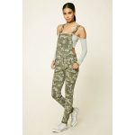 Forever 21 Women's Camo Print Overalls ($35) ❤ liked on Polyvore .