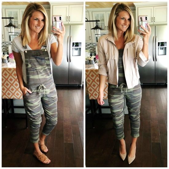 Camo Overalls Outfit Ideas