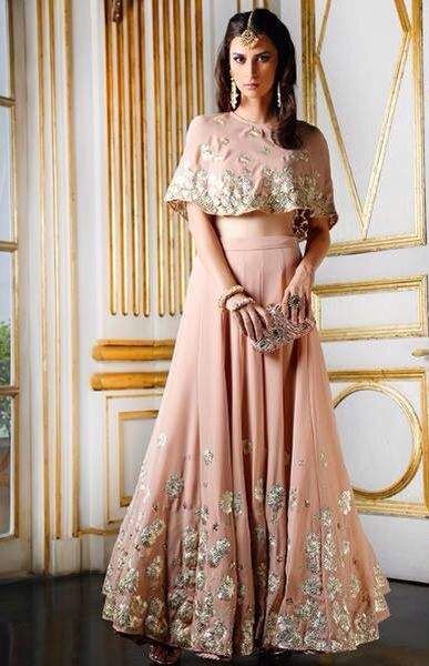 Cape style blouse designs | Indian wedding guest dress, Indian .