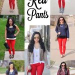 How to style red pants (With images) | Red pants outfit, Red pants .