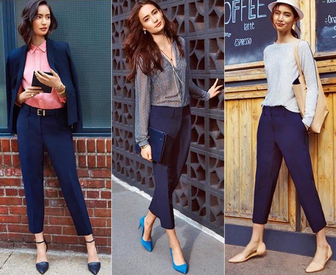 Women Cropped Pants Outfits- 20 Ideas How To Wear Crop Pan
