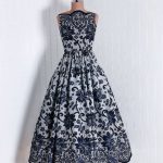 Cocktail Dress, Mam'selle-Betty Carol: 1950's, botanical lace .