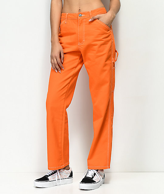 Dickies Orange Carpenter Pants | Zumi