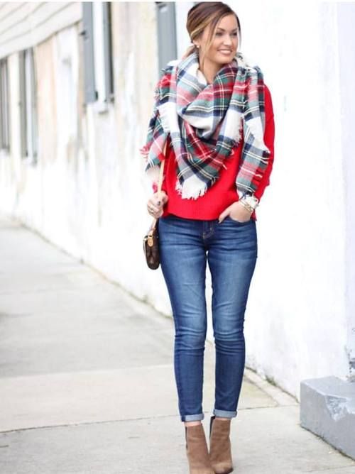 Winter outfits ideas in pop colors | Cute christmas outfits, Red .