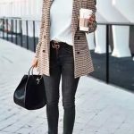 Chic Khaki Suit Blazer | Best business casual outfits, Summer work .