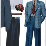 Men's 1940s semi casual sport coat blazer mens fashion clothing .