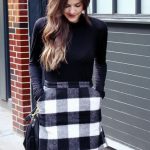 How to Wear Checkered Skirt: 15 Amazing Outfit Ideas - FMag.c