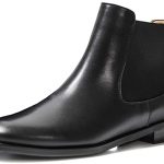 Amazon.com | ONEENO Women's Classic Leather Chelsea Boots | Ankle .