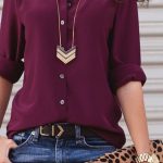 How to Wear Burgundy Shirt: Top 13 Outfit Ideas for Women - FMag.c