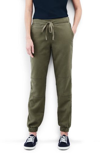 Women's Chino Patch Front Joggers | Lands' E