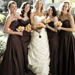 38 Cute Chocolate Brown Wedding Ideas | Brown bridesmaid dresses .