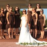 20 Chic Chocolate Brown Bridesmaid Dress Ideas - Weddingoman