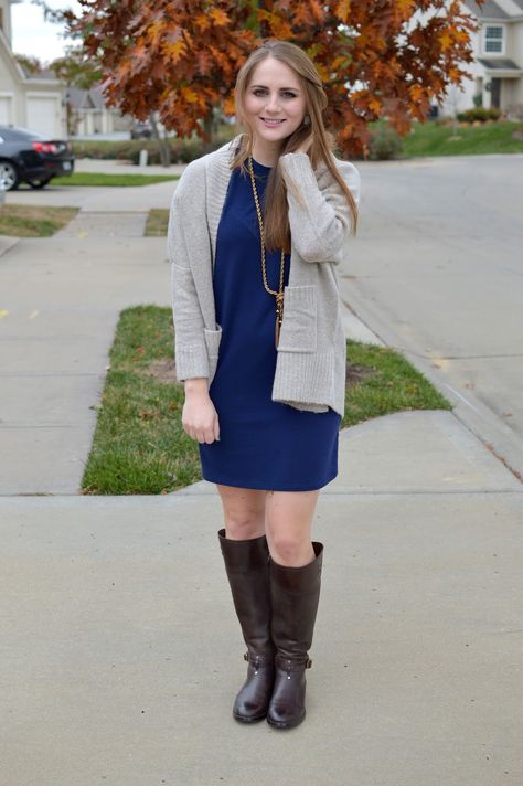 thanksgiving outfit idea | Thanksgiving outfit, Navy dress outfits .