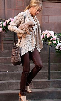Coated Jeans Outfit Ideas for
  Women