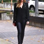 13 Stylish Coated Jeans Outfit Ideas for Women - FMag.c