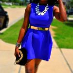 i'm obsessed with cobalt blue and this dress! | Fashion, Style .