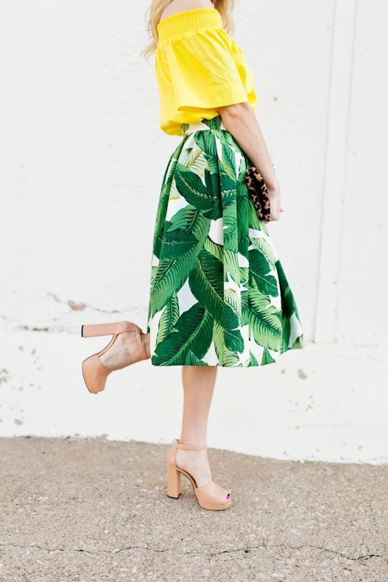 How to wear tropical prints 15 outfit ideas | Fashion, Printed .