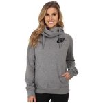 Nike Rally Funnel Neck Hoodie Women's Sweatshirt ($65) ❤ liked on .