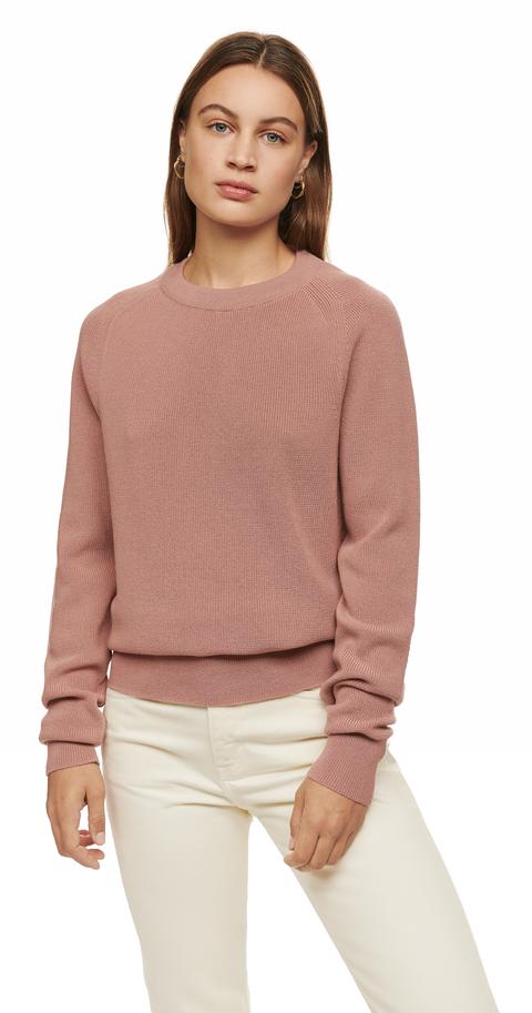 The Crewneck Sweater | Pink - Women's Sustainable Sweaters - Te