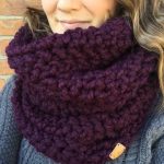 Northern Woods Oversized Crochet Cowl // Hooded Cowl // Chunky .