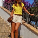 20 Style Tips On How To Wear Lace Shorts | Lace short outfits .