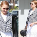 Obsessed: Dianna Agron's Cute Cropped Jacket - Outfit Ideas - Living
