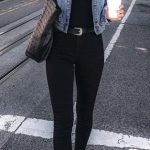 Winter outfits with jean jacket on Stylevo