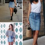 Amazing Denim Skirts Outfit Ideas 2020 - OnlyWardrobe.c