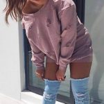 How to Wear Denim Thigh High Boots: 15 Chic Outfit Ideas - FMag.c