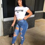 Best Ripped Jeans Outfit Ideas Curvy Girls on Stylevo