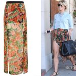 floral maxi skirt outfit ideas - Google Search (con imágenes) | Mo