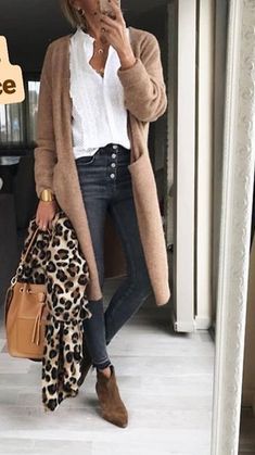97 Best Long cardigan outfits images in 2020 | Outfits, Cardigan .