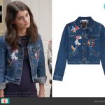 WornOnTV: Sabrina's embroidered denim jacket on The Mick | Sofia .