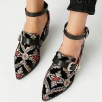 Embroidered flats | Fashion high hee