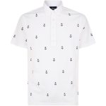 Polo Ralph Lauren Anchor Embroidered Polo Shirt ($110) ❤ liked on .