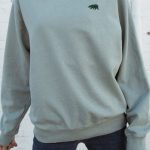 Erica CA Bear Embroidery Sweatshirt | Graphic sweatshirt outfit .